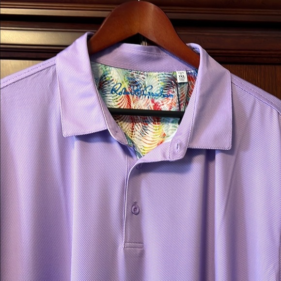 Robert Graham Other - New Robert Graham Lilac Purple Classic Fit Golf Polo UV Protection & Wicking!